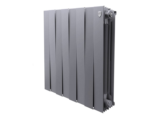Радиатор биметаллический Royal Thermo PianoForte 500 Silver Satin - 8 секций